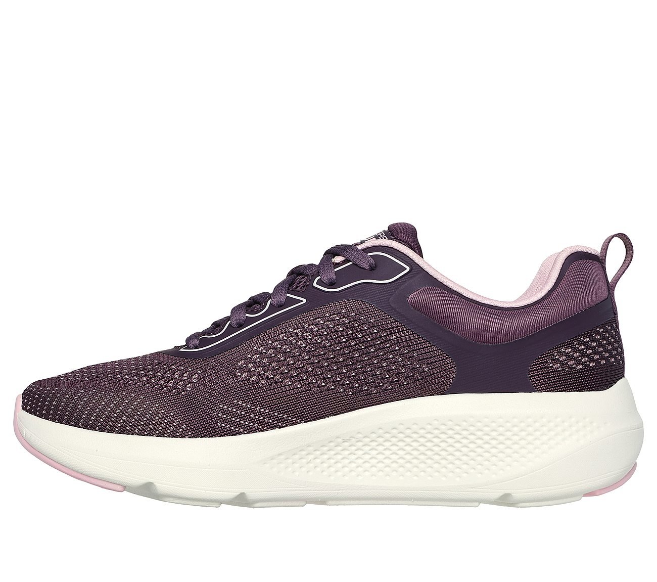 GO RUN ELEVATE - CORRAL, DARK MAUVE Footwear Left View