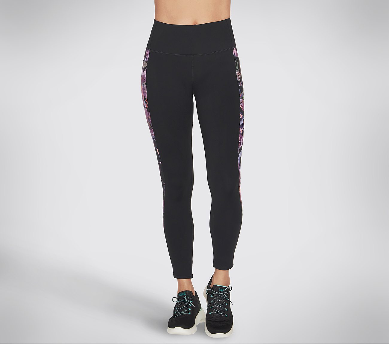 THE GOWALK ULTRAVIOLET HW, BLACK/PURPLE Apparel Lateral View