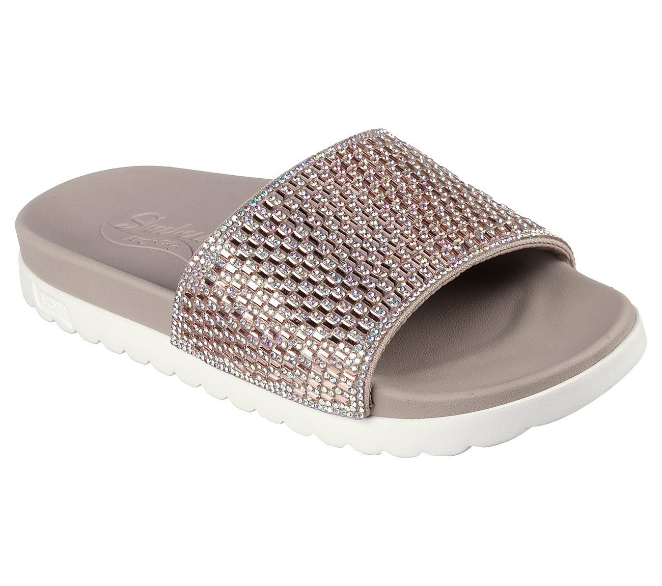 ARCH FIT PARADISE - STROLLIN', TAUPE Footwear Top View
