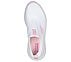 GO RUN ELEVATE - HOT STREAK, WHITE/PINK Footwear Top View