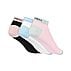 3PK WOMENS CONTRAST NON TERRY, BLACK/PINK Accessories Top View
