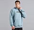 LOS ANGELES HONEYCOMB HOODIE, OFF WHITE/NAVY