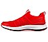 GO RUN PULSE, RED/BLACK Footwear Left View