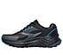SKECHERS MONSTER EVO - DEVOLV, BLACK/GUNMETAL/BLUE Footwear Left View