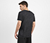 ACID WASH GRAPHIC T-SHIRT, BLACK