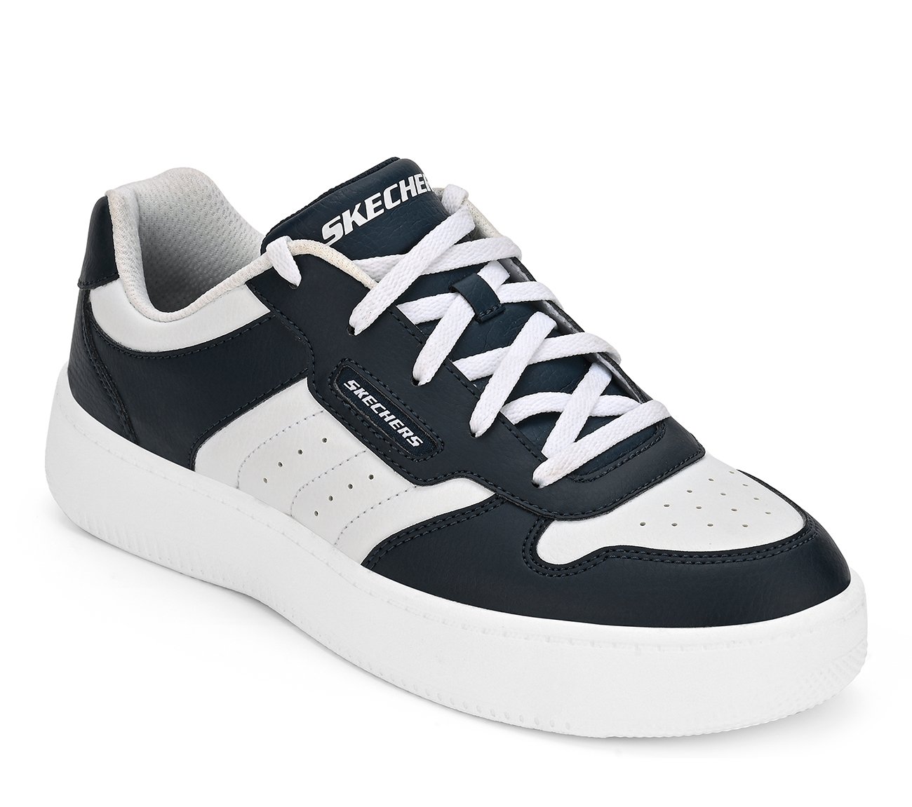 SPORT COURT 92, NAVY/WHITE Footwear Right View
