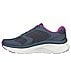 ARCH FIT D'LUX, CHARCOAL/PURPLE Footwear Left View