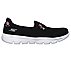 GO WALK EVOLUTION ULTRA-SATIS, BLACK/WHITE Footwear Right View