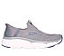 MAX CUSHIONING ELITE-SMOOTH T, CHARCOAL/BLUE Footwear Lateral View