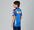 MUMBAI INDIANS IPL KID'S REPLICA JERSEY 2026, ROYAL/NAVY/LIME