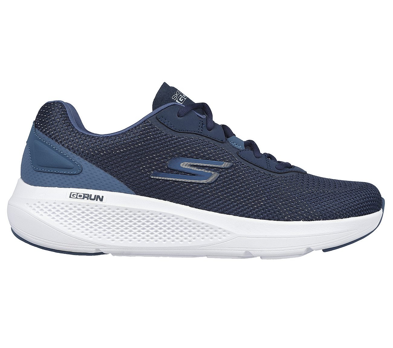 Skechers Navy Go Run Elevate Mens Running Shoes - Style ID: 220327