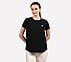 PERFORMANCE BOXY FIT T SHIRT, BLACK