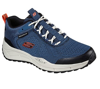 EQUALIZER 4.0 TRAIL - KRYLOS, BLUE/ORANGE Footwear Lateral View