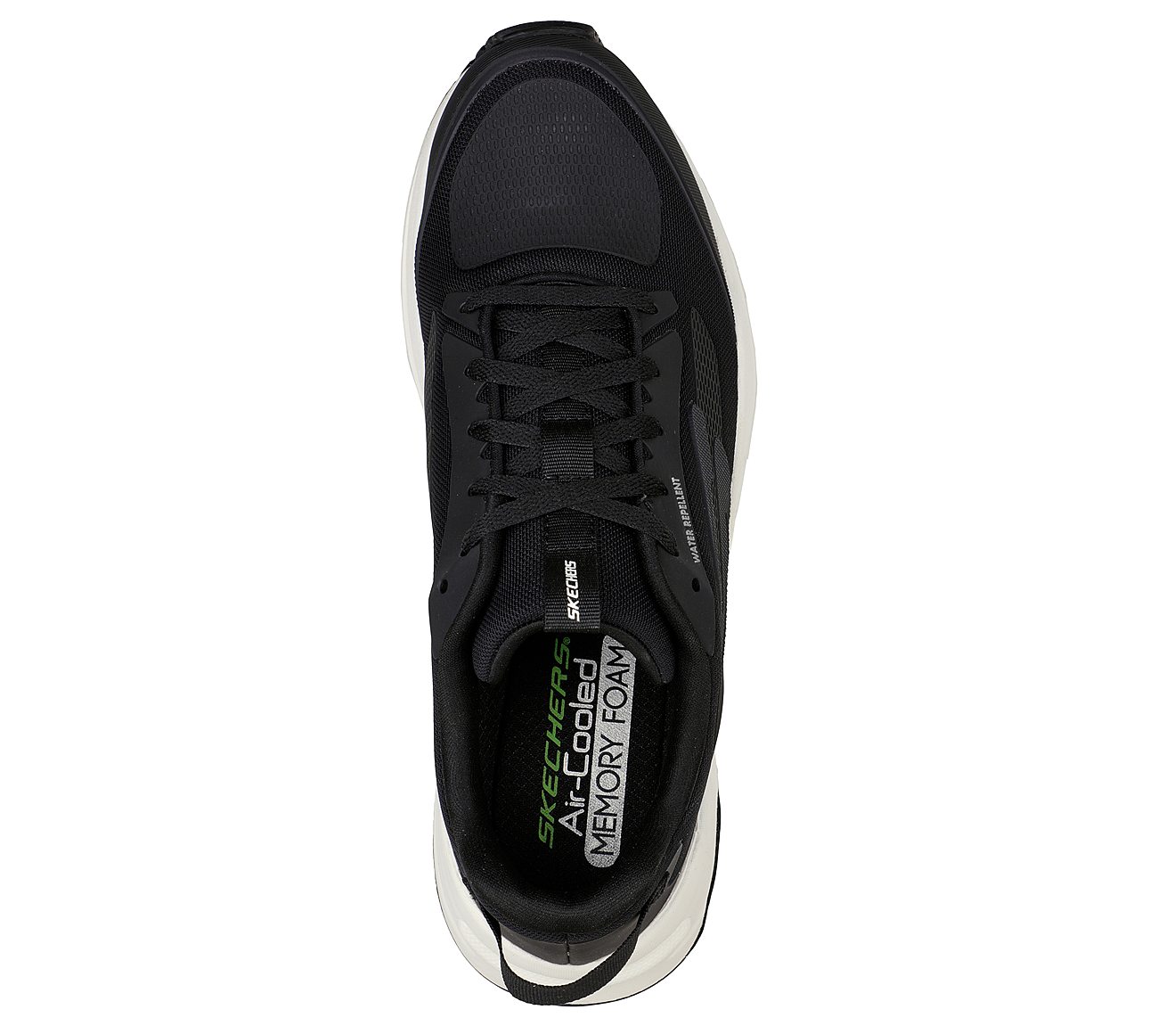 GLOBAL JOGGER-COVERT, BLACK/WHITE Footwear Top View