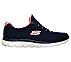 SUMMITS - COOL CLASSIC, NAVY/PINK Footwear Left View