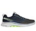 GO WALK 7 - HAHN, NAVY/LIME Footwear Lateral View