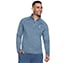 SKECH-KNITS ULTRA GO 1/4 ZIP, LIGHT BLUE/WHITE