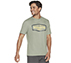 LATITUDE TEE, LIGHT GREY/GREEN Apparels Lateral View
