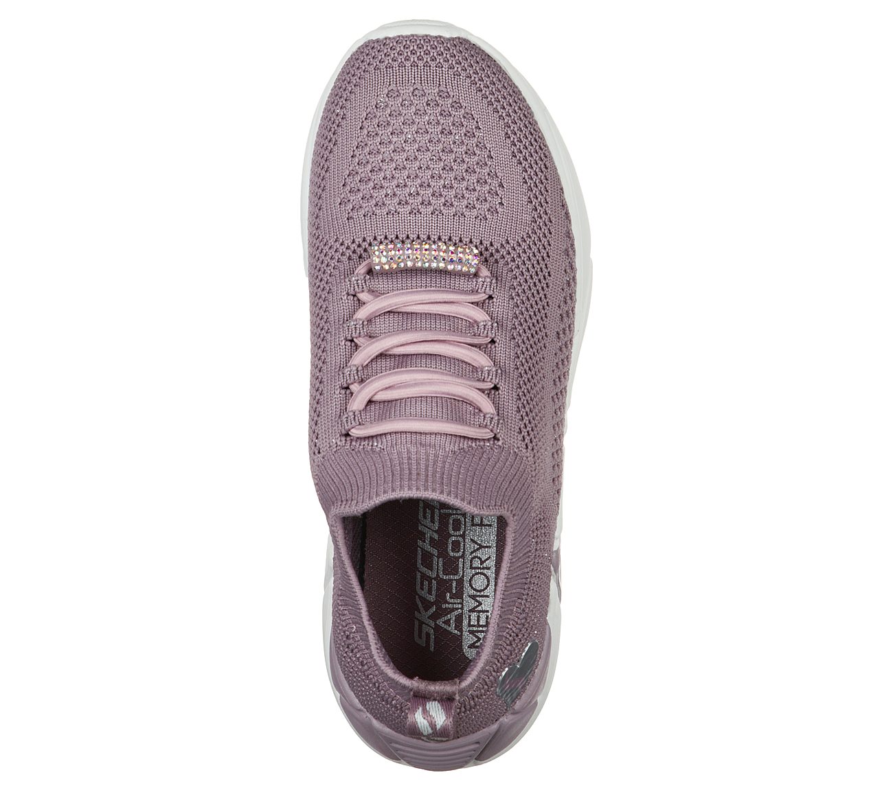 A LINE - DIAMOND GLIDER, LAVENDER Footwear Top View