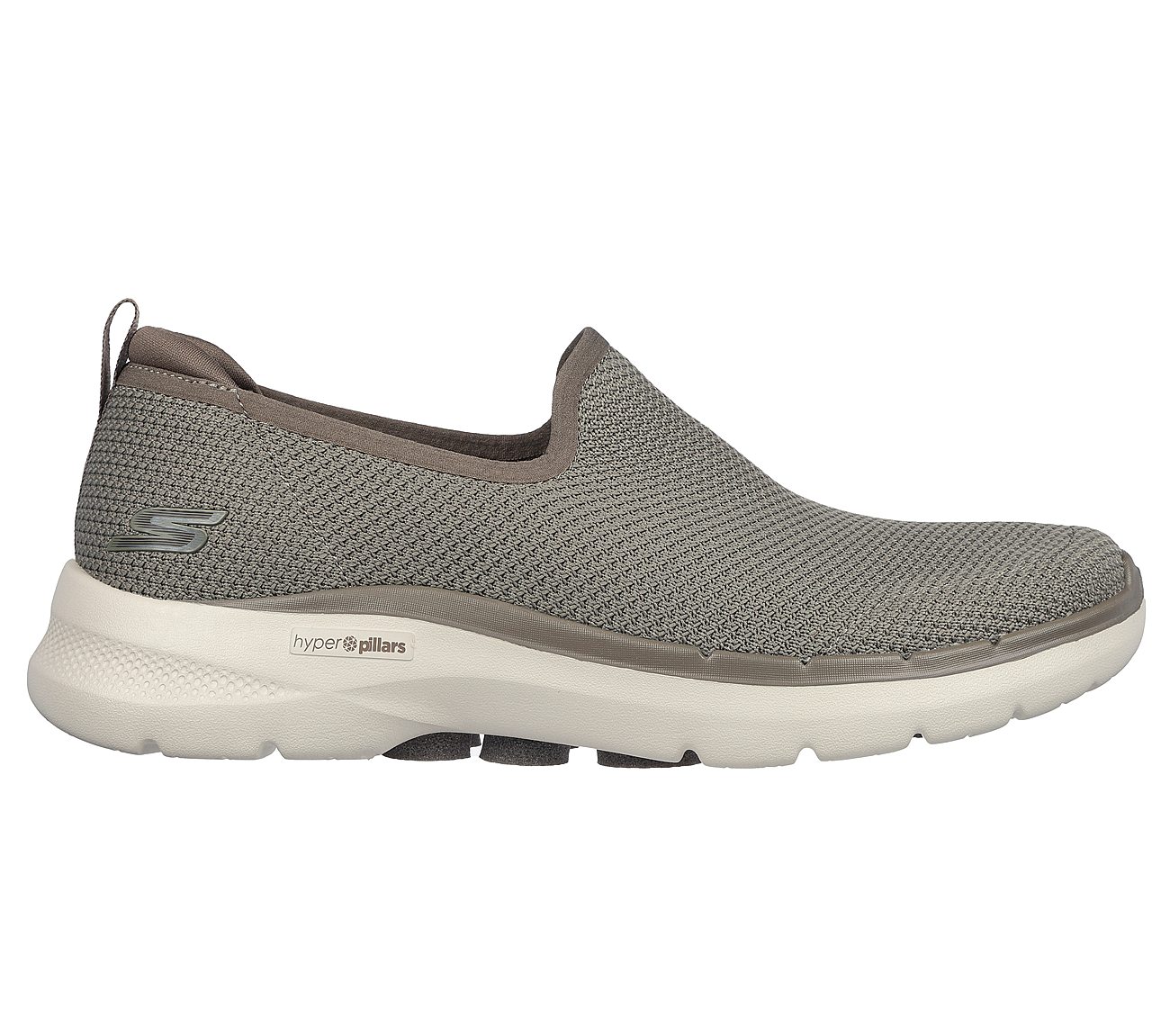 GO WALK 6 - FIRST CLASS, TTAUPE Footwear Lateral View