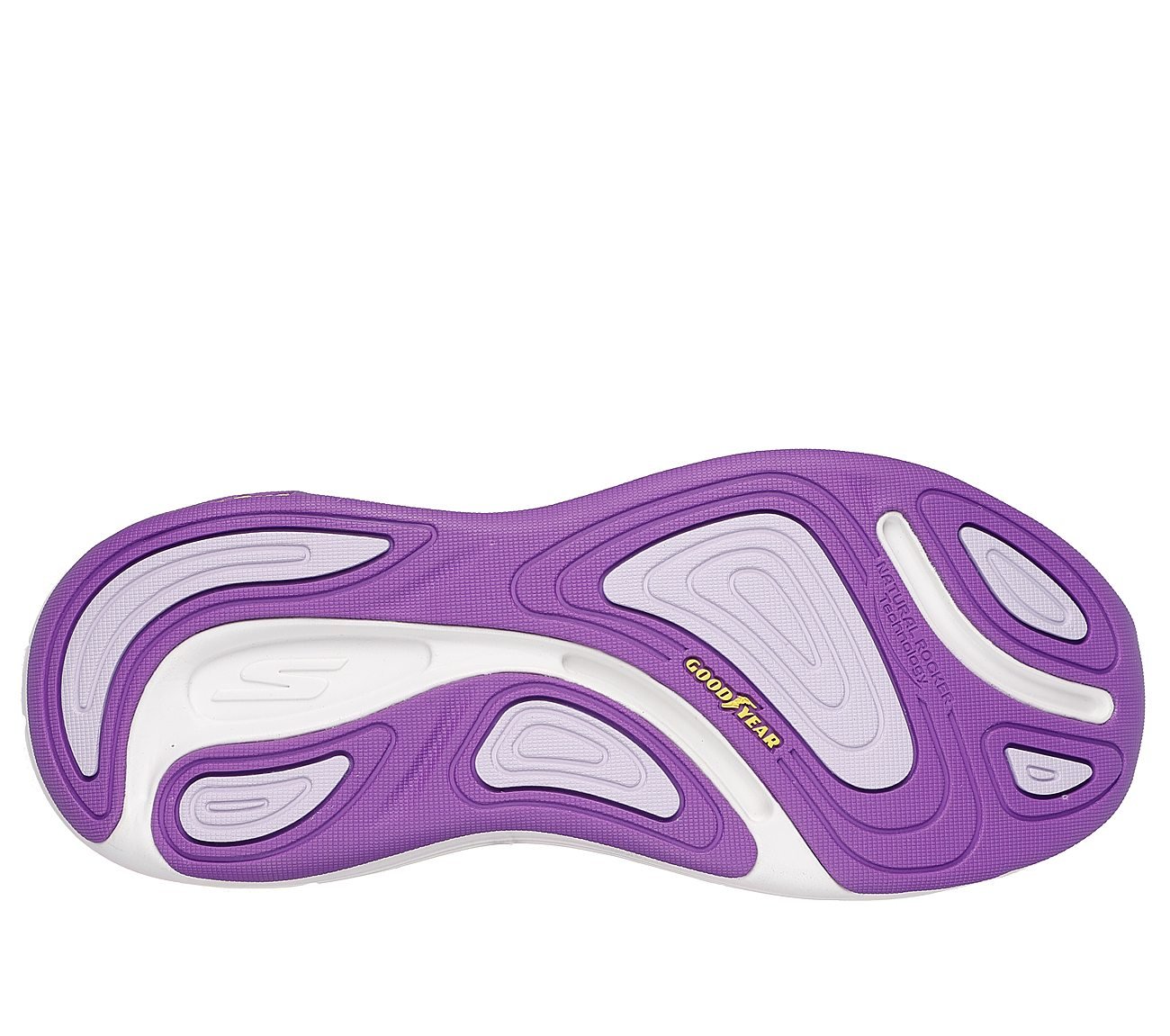 MAX CUSHIONING SUSPENSION - H, LILAC Footwear Bottom View