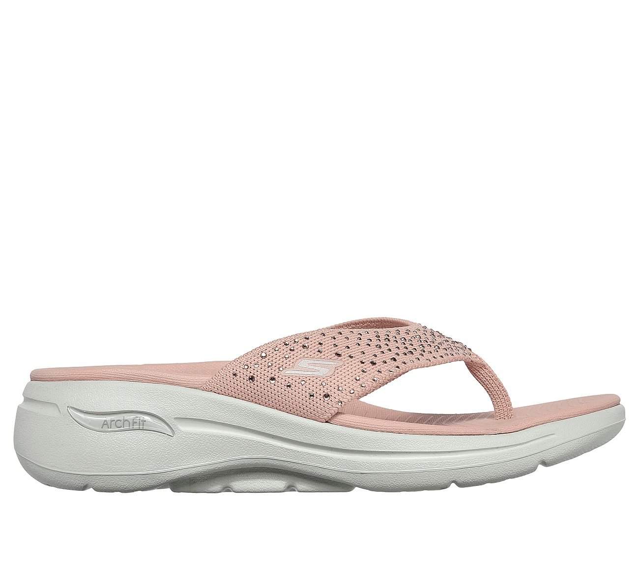 GO WALK ARCH FIT SANDAL - DAZZLE,  Footwear Bottom View