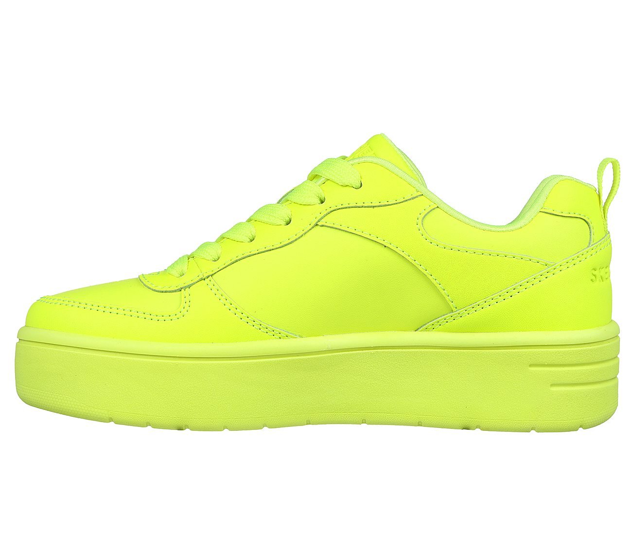 COURT HIGH - COLOR ZONE, NEON/YELLOW Footwear Left View
