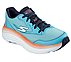 MAX CUSHIONING ENDEAVOUR - SP, BLUE/ORANGE Footwear Right View