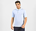 GODRI PREMIER STRIPE POLO, NAT/LT. BLUE