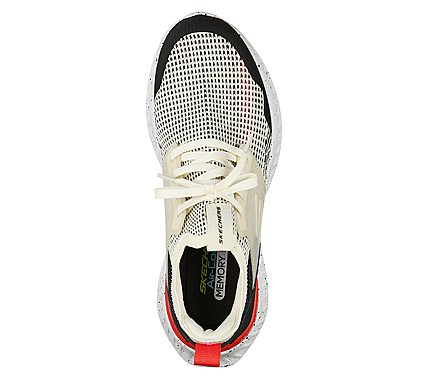 MATERA 2.0-CELDRA, WHITE BLACK Footwear Top View