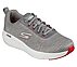 GO RUN ELEVATE, GREY/RED Footwear Right View