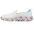 GO WALK 6 - ICONIC HEARTS, WHITE/MULTI Footwear Left View