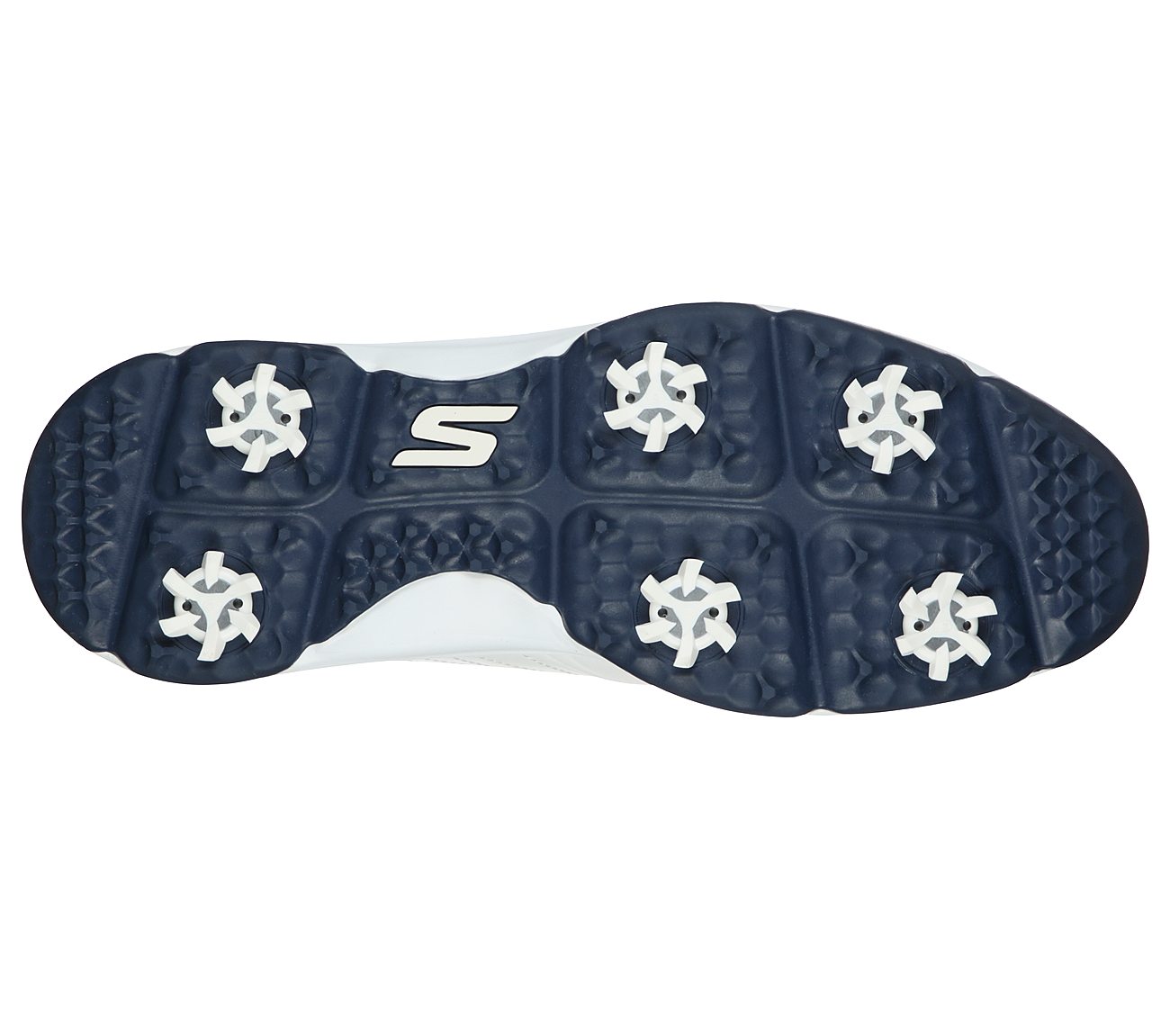 GO GOLF TORQUE - PRO, WHITE/NAVY Footwear Bottom View