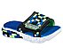 MEGA-CRAFT SANDAL-CUBOSPLASH, BLACK/BLUE/LIME Footwear Lateral View