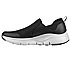 ARCH FIT-BANLIN, BLACK/WHITE Footwear Left View