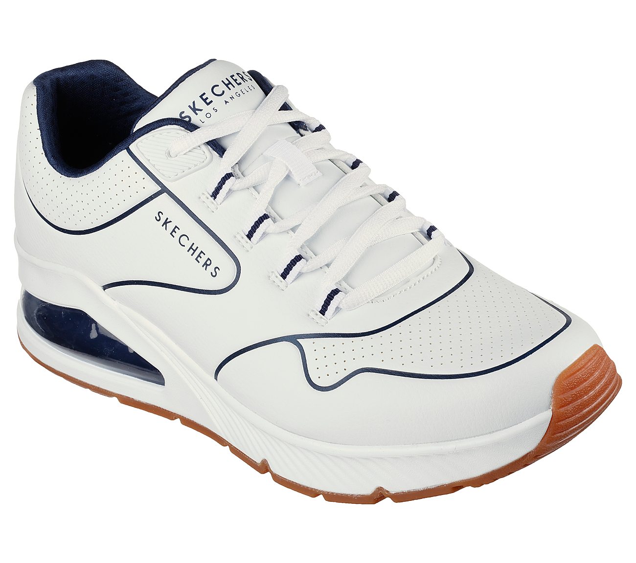 UNO 2, WHITE/NAVY Footwear Right View