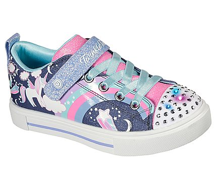 TWINKLE SPARKS-UNICORN CHARME, NAVY/MULTI Footwear Right View