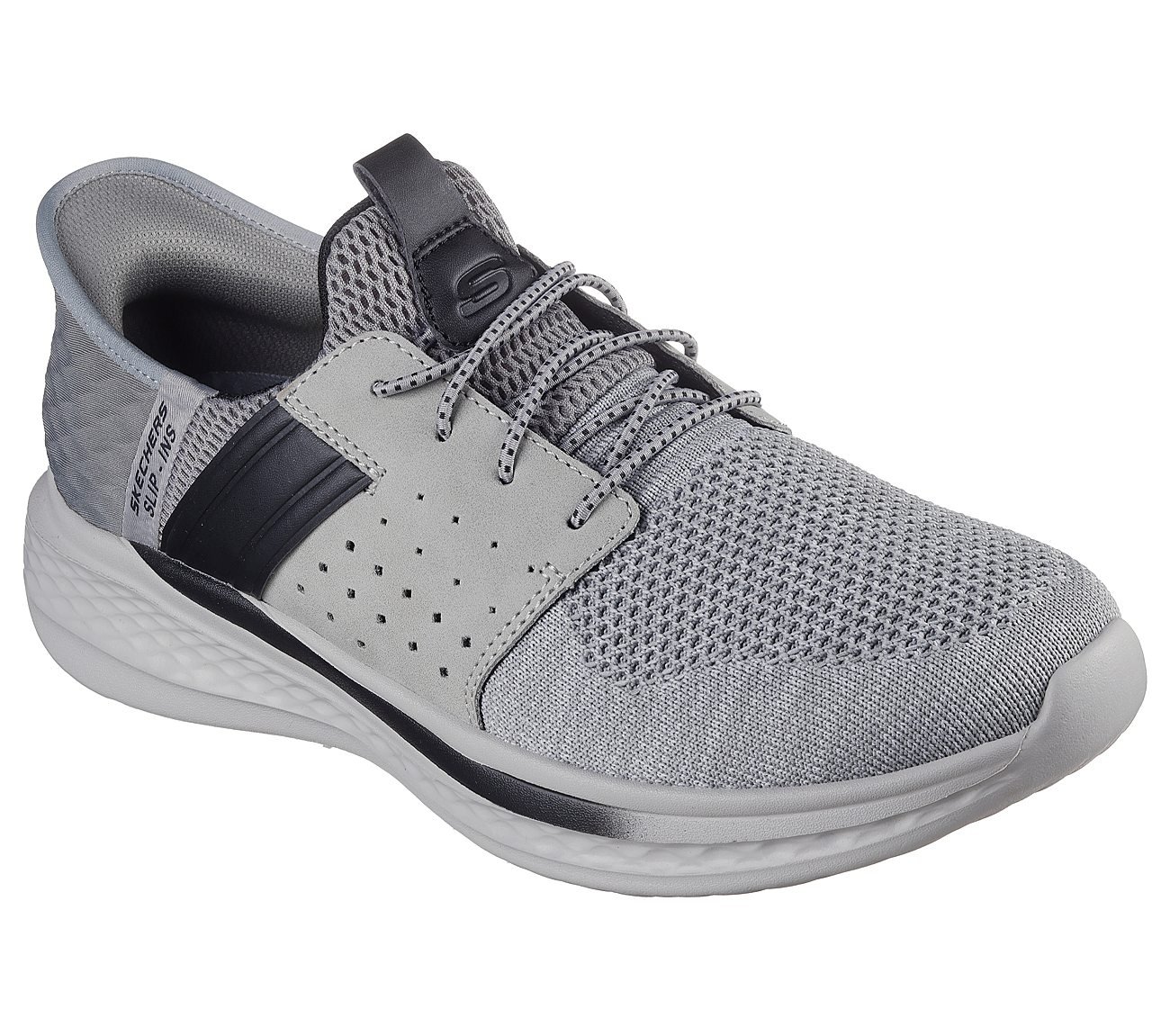 SKECHERS SLIP-INS RF: SLADE - OCON, GREY Footwear Right View