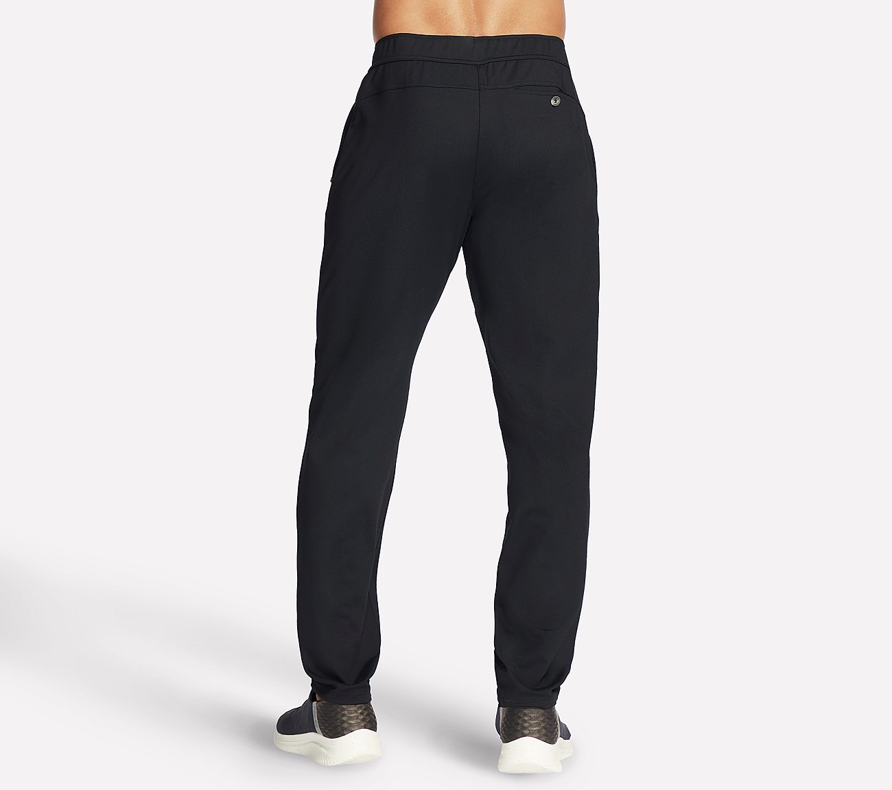 SKECHERS SLIP INS PANT HYBRID, BBBBLACK Apparel Top View