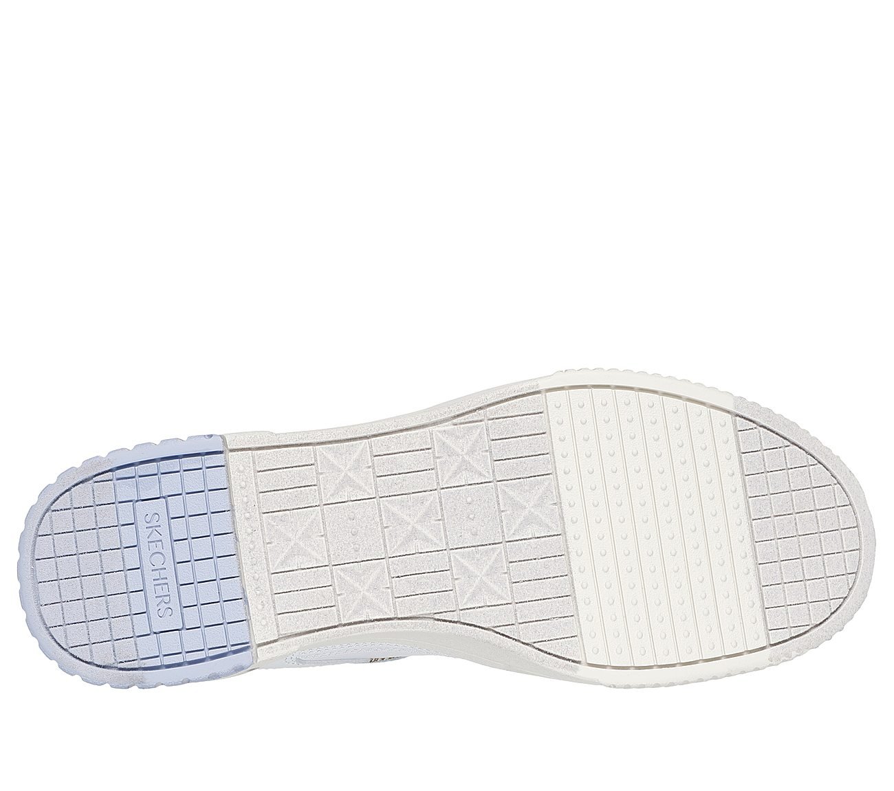 JADE-BEST IN CLASS, WHITE/BLUE Footwear Bottom View