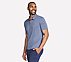 GODRI PREMIER STRIPE POLO, NNNAVY