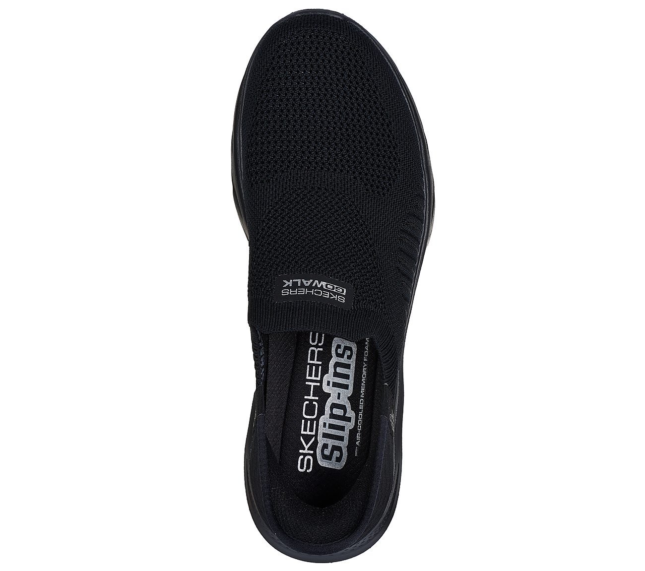 GO WALK 7 - CONFORMITY, BBLACK Footwear Top View