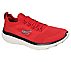 GO RUN MOTION - IONIC STRIDE, RED/BLACK Footwear Lateral View