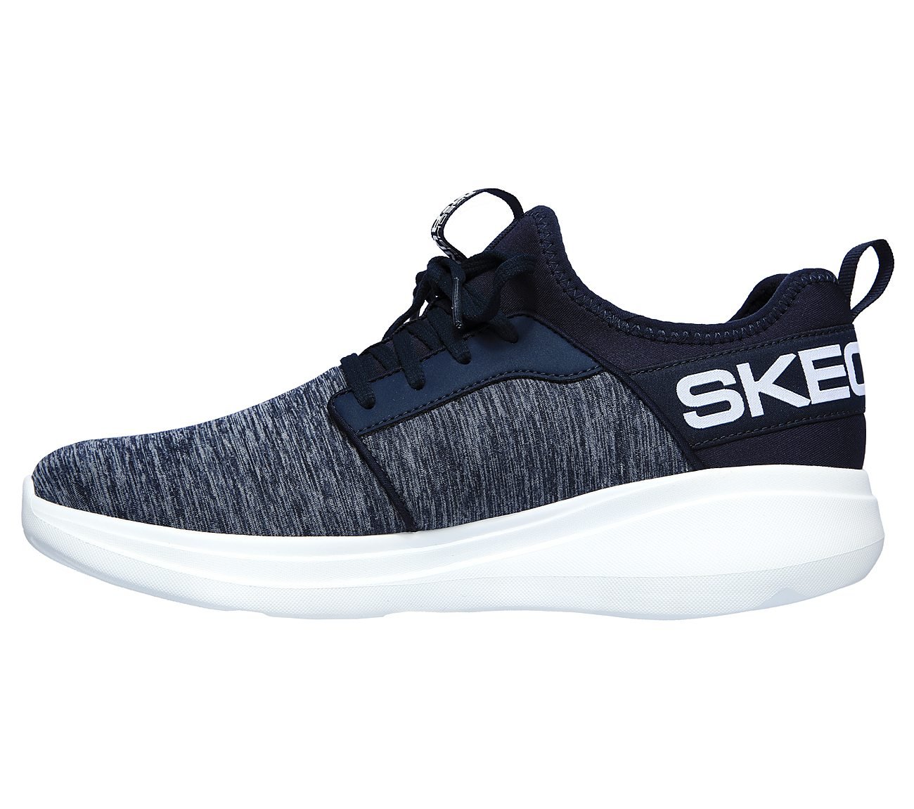 GO RUN FAST - ALULIGHT, NAVY/WHITE Footwear Left View
