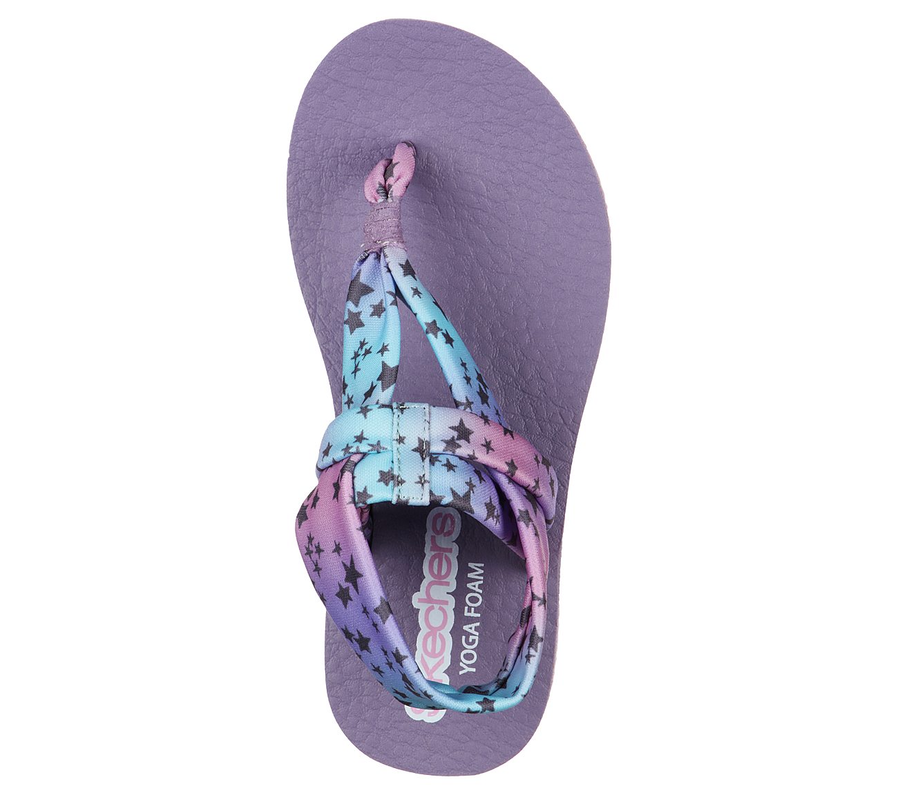 MEDITATION-STAR GAZING, LAVENDER/MULTI Footwear Top View