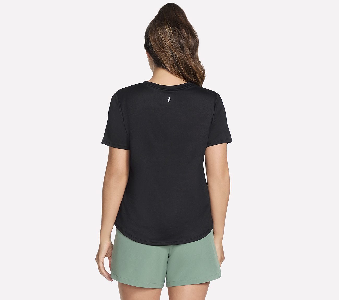 GODRI SWIFT TEE, BBBBLACK Apparels Top View