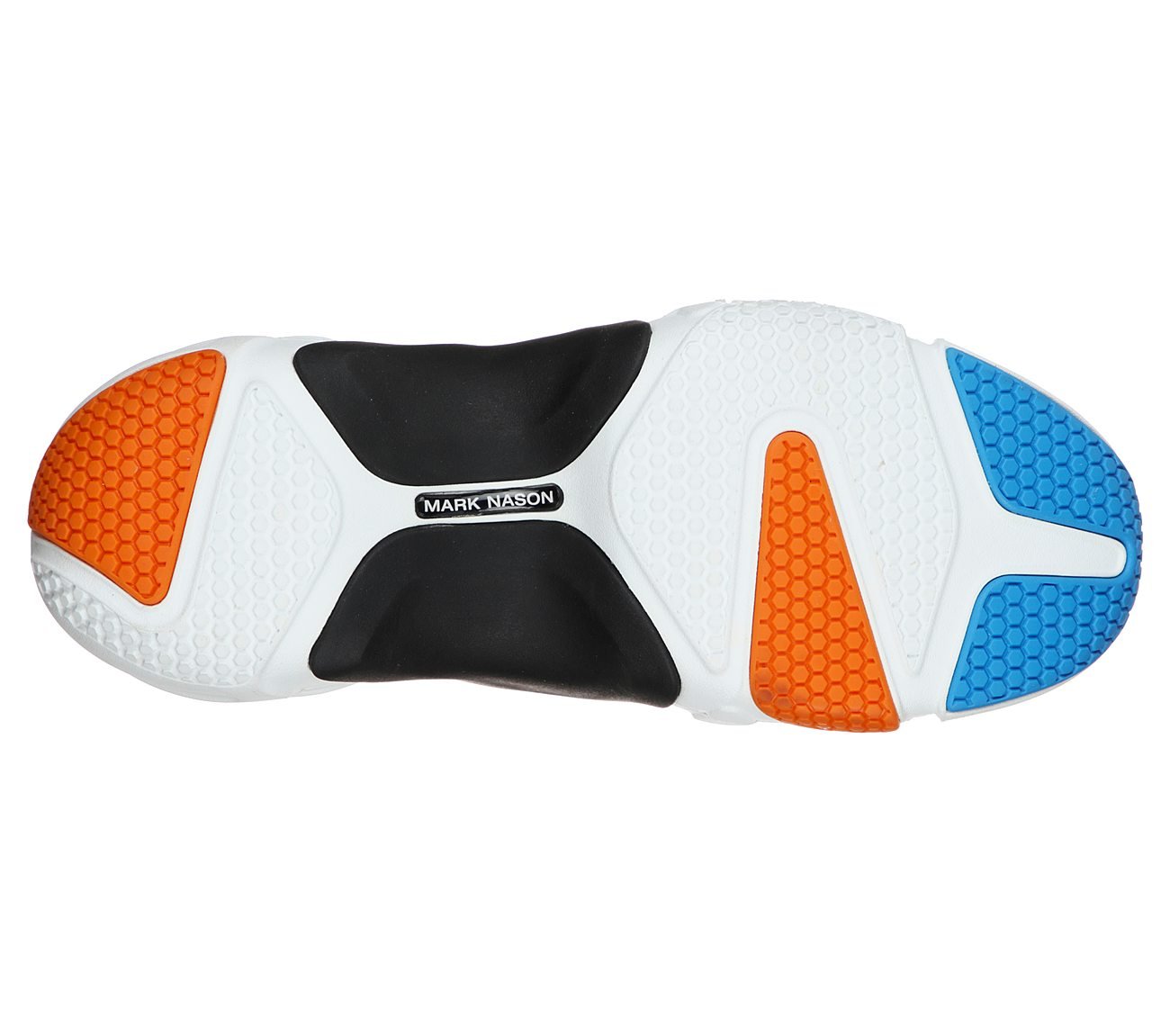 NEO BLOCK - FAYE, WHITE ORANGE Footwear Bottom View