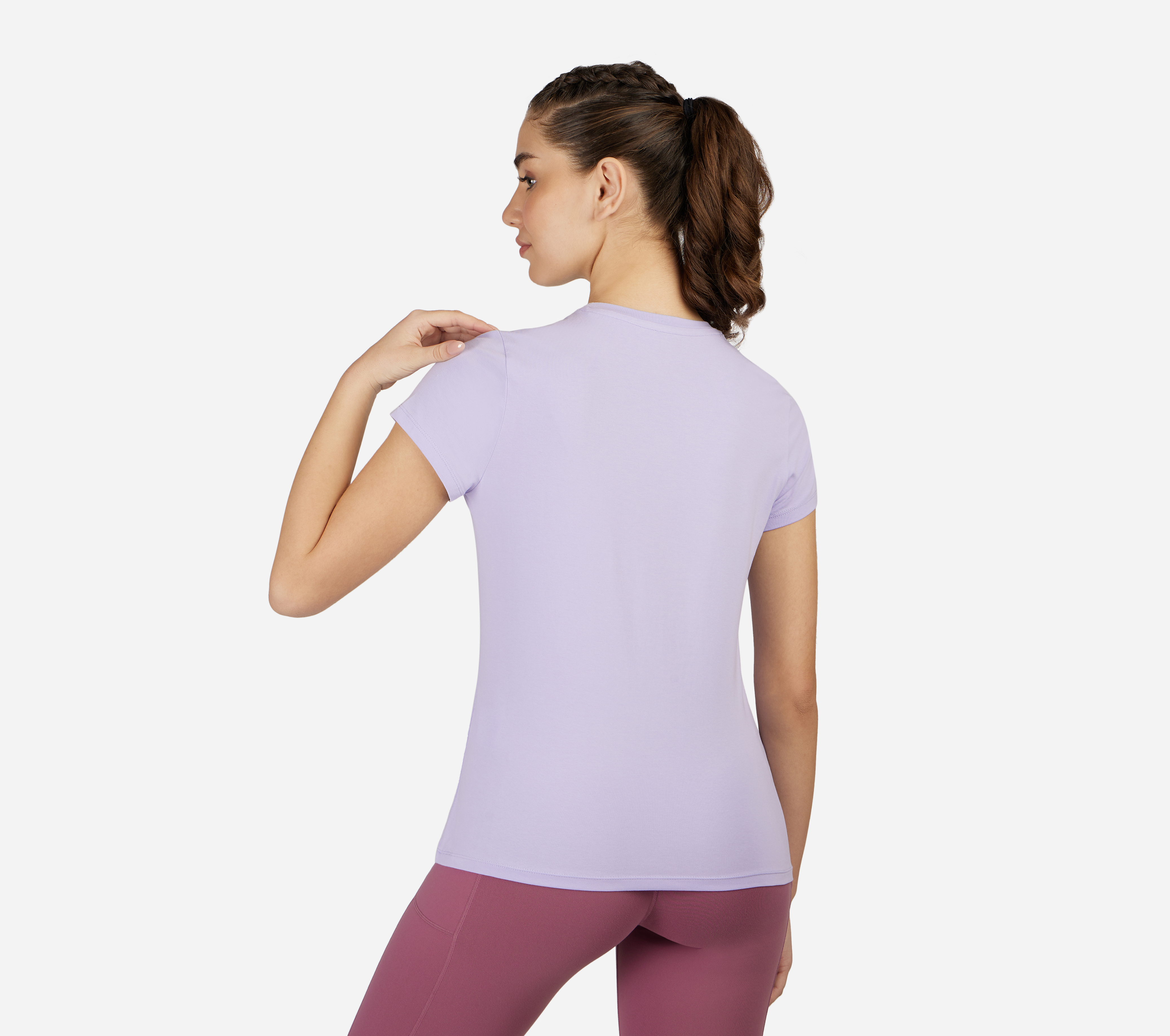 SS HD GRAPHIC T-SHIRT, PURPLE/PERIWINKLE Apparels Bottom View