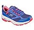 GO RUN TRAIL ALTITUDE-NEW ADV, BLUE/PINK Footwear Lateral View