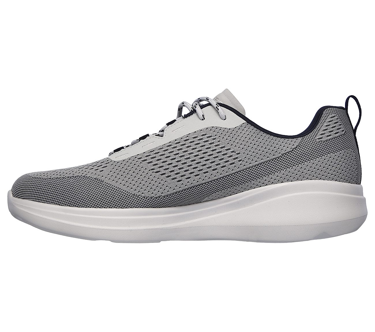 GO RUN FAST -, GREY/NAVY Footwear Left View